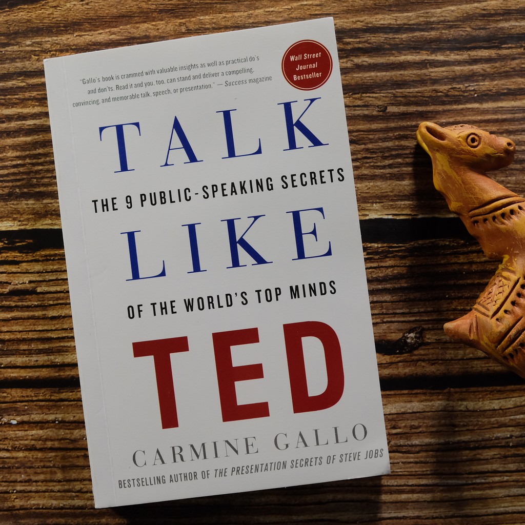 Talk Like TED: The 9 Public-Speaking Secrets of the World's Top Minds by  Carmine Gallo brand new | Shopee Malaysia