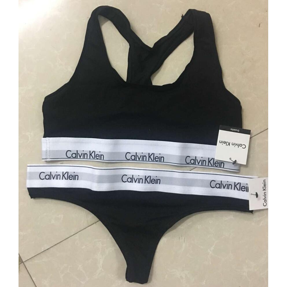 calvin klein underwear and sports bra set