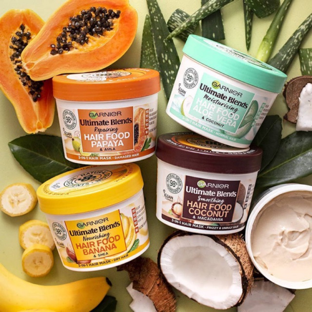Authentic ] Sale! Garnier Ultimate Blends Hair Food Mask Treatment | Shopee  Malaysia