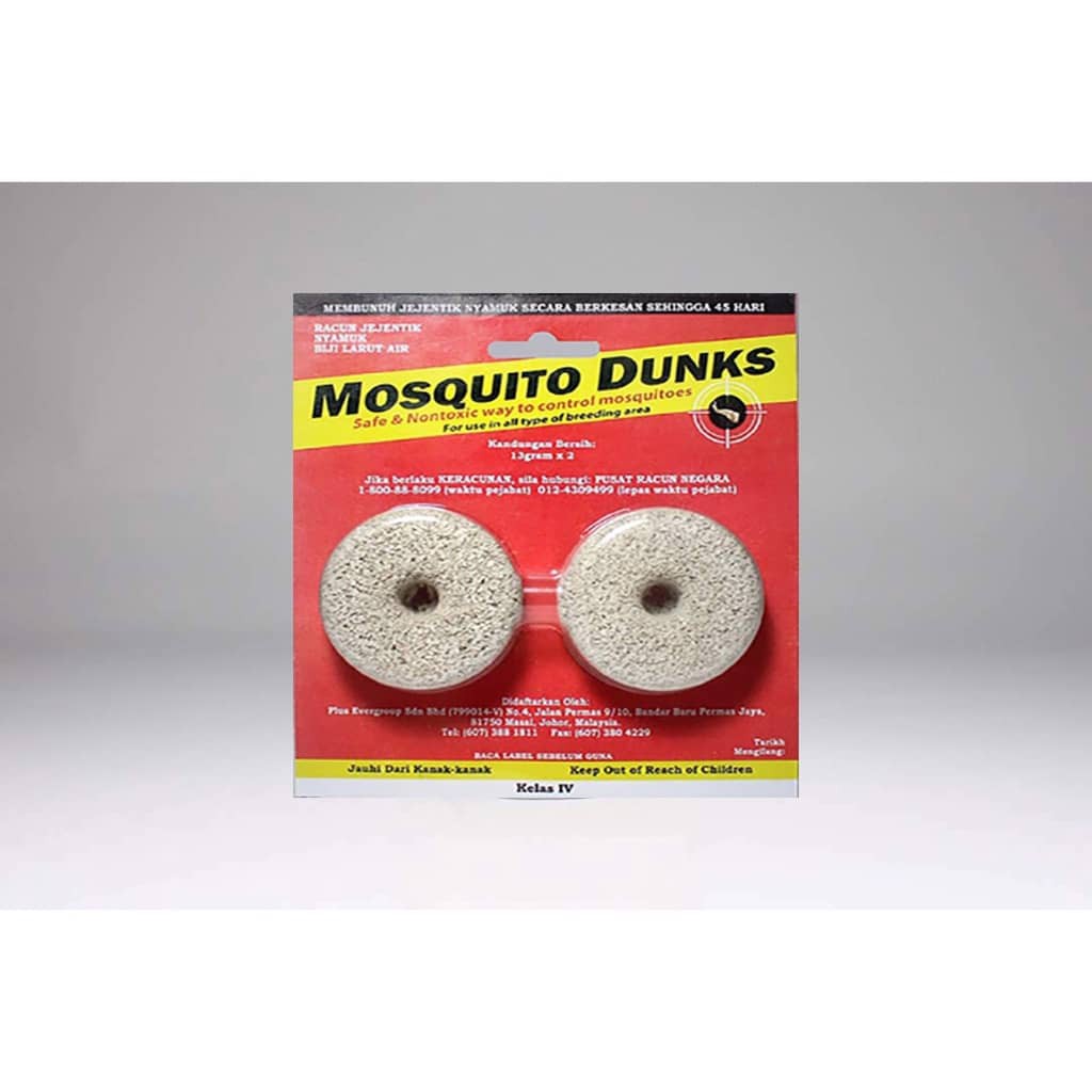 NonToxic Biological Mosquito Control SolutionMosquito Dunks (2pcs