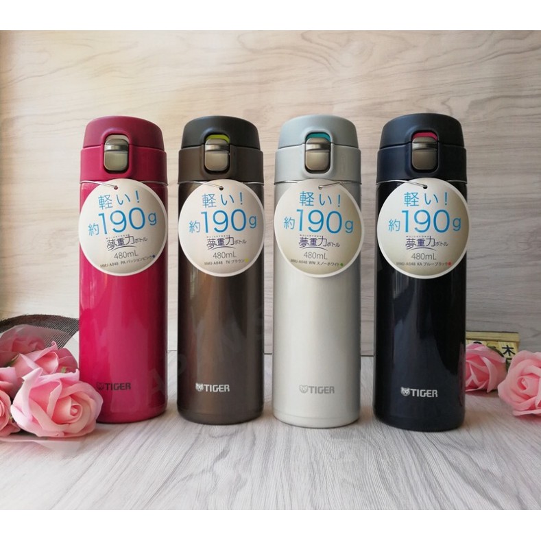 Japan Tiger Dream Gravity Super Lightweight 190 G 480 Ml Thermos Mmj A Shopee Malaysia