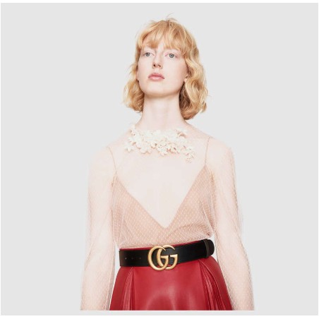 plain gucci belt