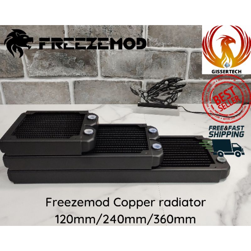 Freezemod higher quality copper radiator(120/240/360mm)