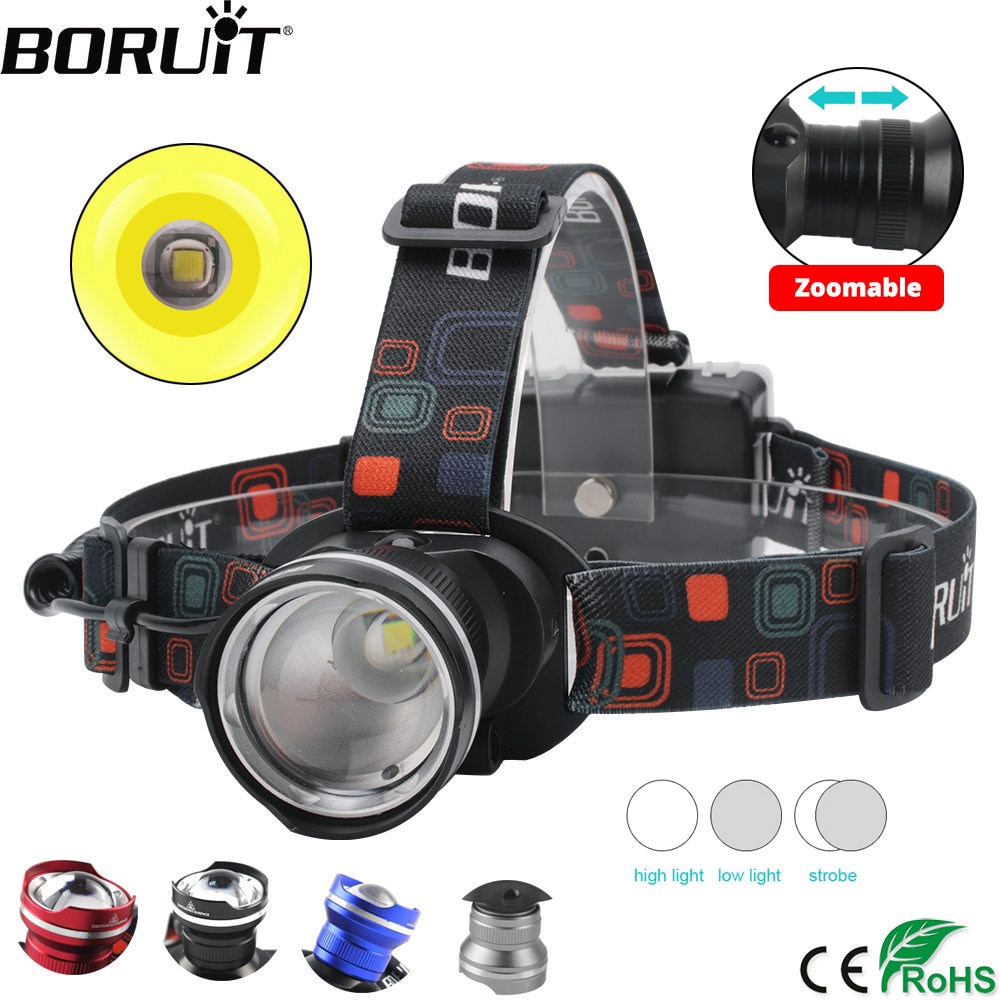 USB Charger 4000LM UltraBright Rechargeable Headlight Headlamp Flashlight Torch
