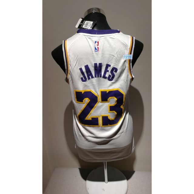 la lakers white jersey