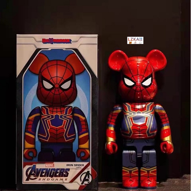 BE@RBRICK IRON SPIDER 100％ & 400％ ベアブリック | www.thewebradio.gr