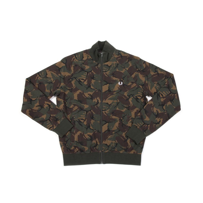 fred perry camouflage shirt