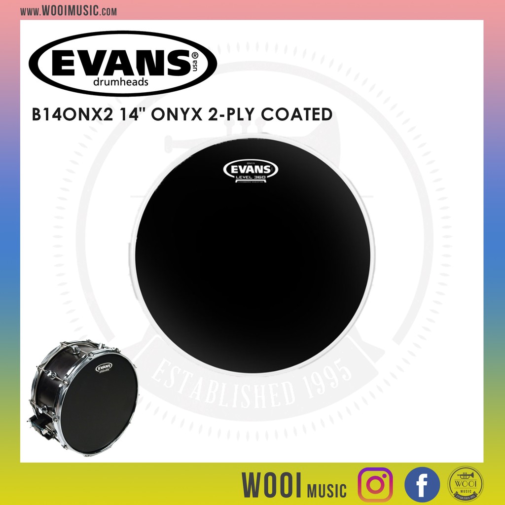 evans onyx snare