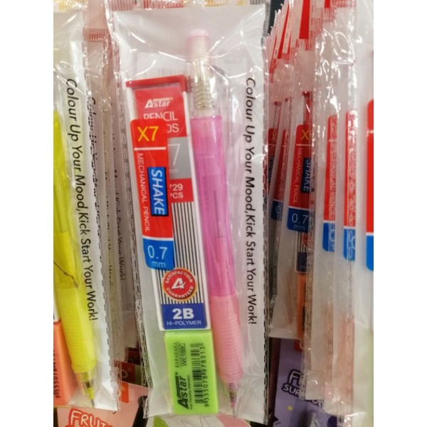 Ready Stock * Fast Ship* Shake Mechanical Pencil set 0.5mm /0.7mm