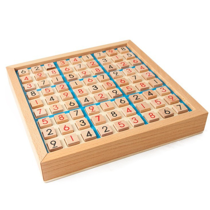 professor puzzle wooden sudoku
