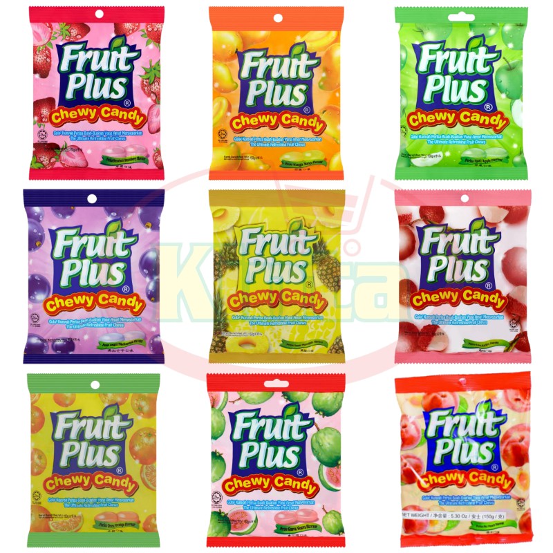 Fruit Plus Chewy Candy 150g Shopee Malaysia