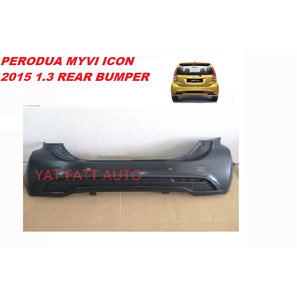 myvi icon rear bumper