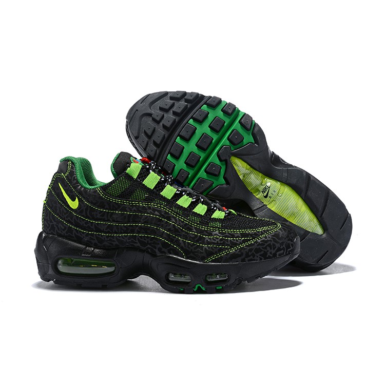 nike air max 95 black green