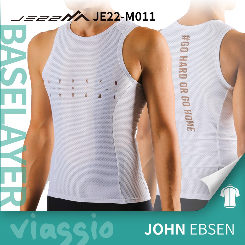 JE22  ULTRA THIN - SUPER LIGHTWEIGHT CYCLING BASE LAYER, JOHN EBSEN JE22-M011