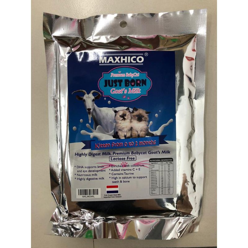 Buy (Ready Stock) Maxhico Premium Babycat Goat Milk / Cat Milk 
