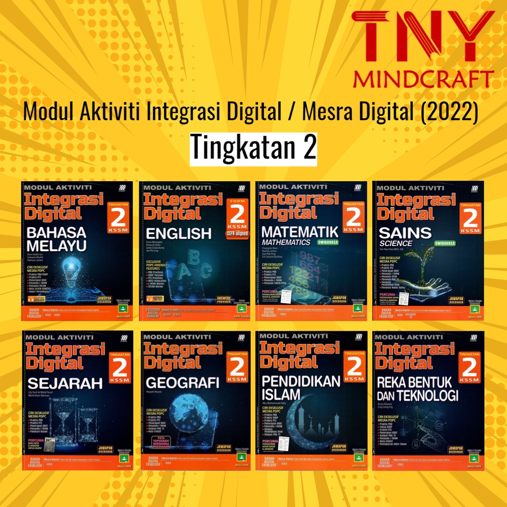 Tny Buku Latihan Modul Aktiviti Integrasi Digital Mesra Digital Tingkatan 2 2022 Shopee Malaysia