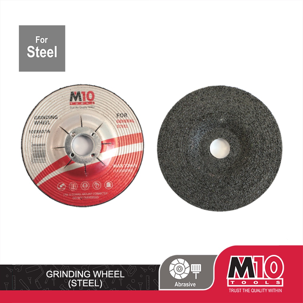 M10 Grinding Wheel For Steel (24 Grit) Shopee Malaysia