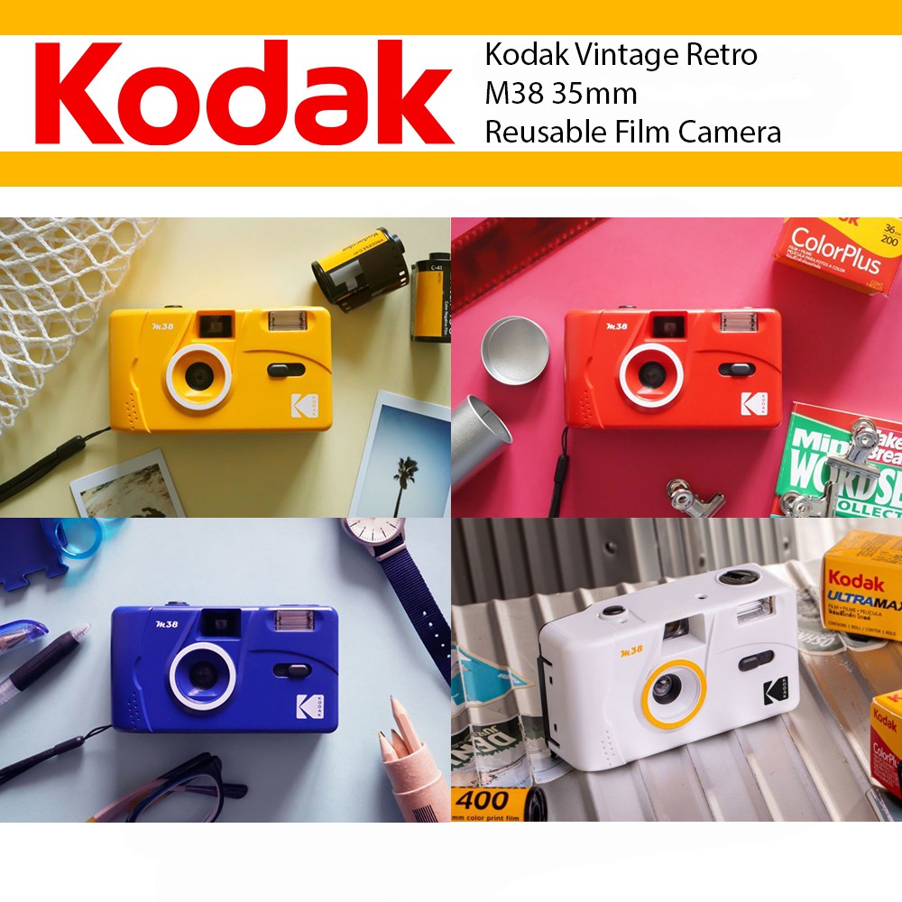 Kodak M38 35mm Camera with Flash Shopee Malaysia