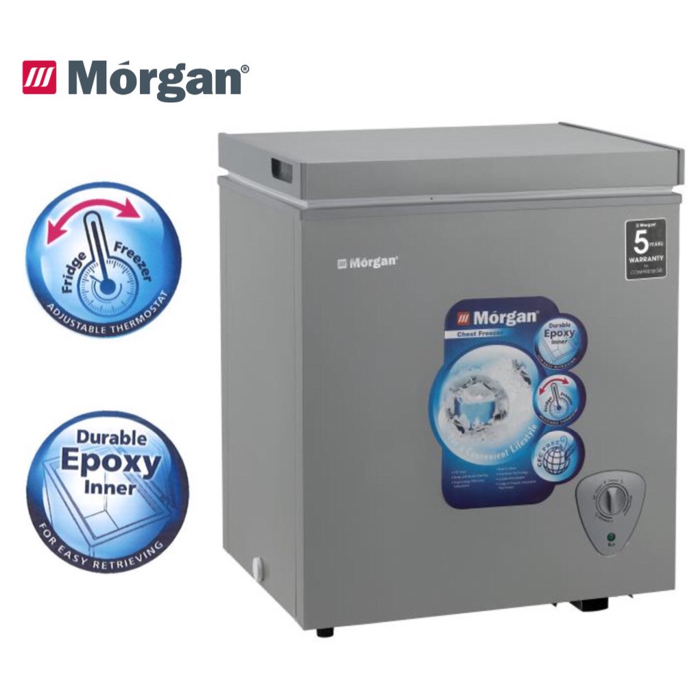 Morgan Chest Freezer Fridge Deep Freezer Mcf Wintry 68 Shopee Malaysia