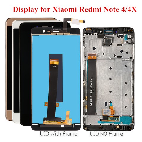 Lcd For Xiaomi Redmi Note 4 4x Lcd Touch Screen Digitizer