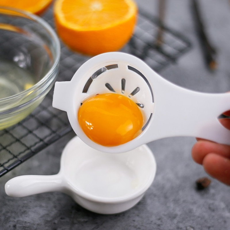 Egg White Drops Funnel Kitchen Plastic Cake Bread Yolk Divide Tools Spoon Rings 