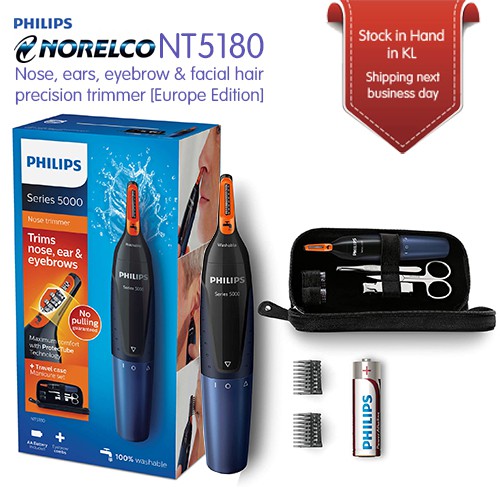 philips series 5000 nose and ear hair trimmer