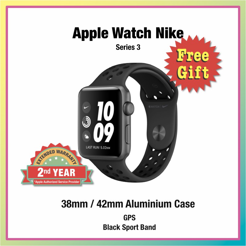 spesifikasi apple watch series 3 nike