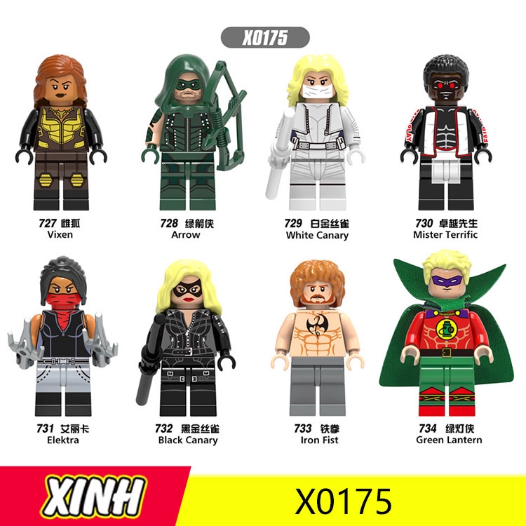 lego iron fist minifigure