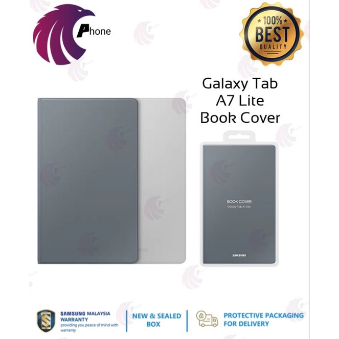 Samsung Galaxy Tab A7 Lite Book Cover Shopee Malaysia