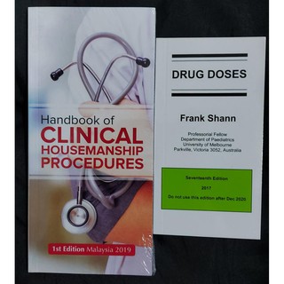 Drug Doses Frank Shann 17th Edition Shopee Malaysia