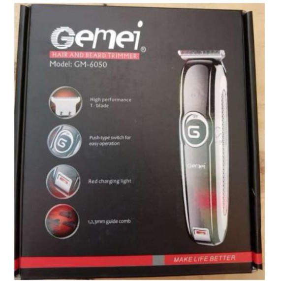 pro gemei trimmer gm 6050 price