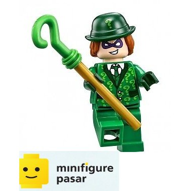 sh334 Lego The Lego Batman Movie 70903 - The Riddler Minifigure - New |  Shopee Malaysia