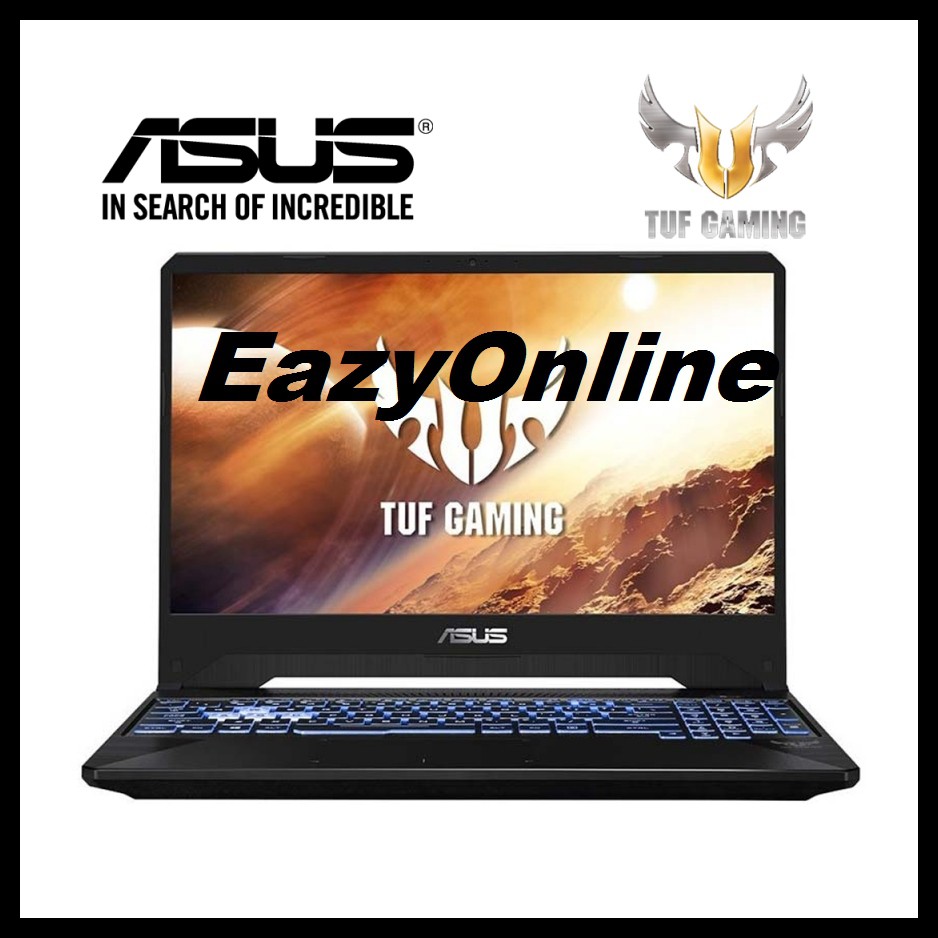 Asus TUF Gaming FX505D-DBQ234T 15.6" FHD IPS Laptop Black ( Ryzen™ 5 ...