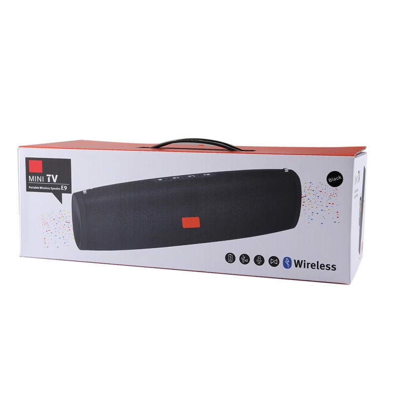 mini tv portable wireless speaker e9