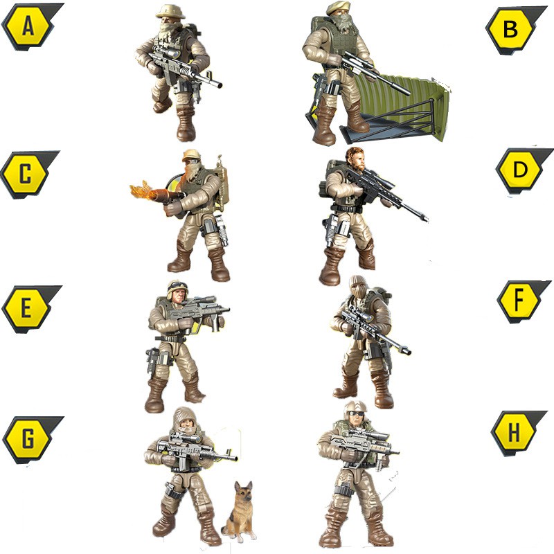 sell-well-military-police-swat-world-war-2-army-minifigure-special