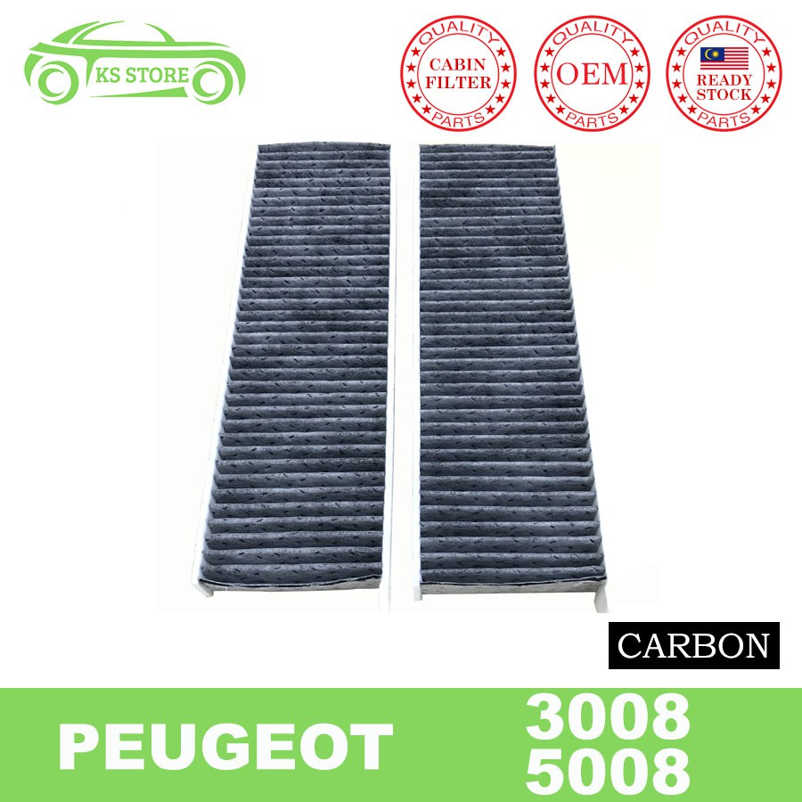 Peugeot 3008 5008 T8 Carbon Cabin Air Filter Shopee Malaysia