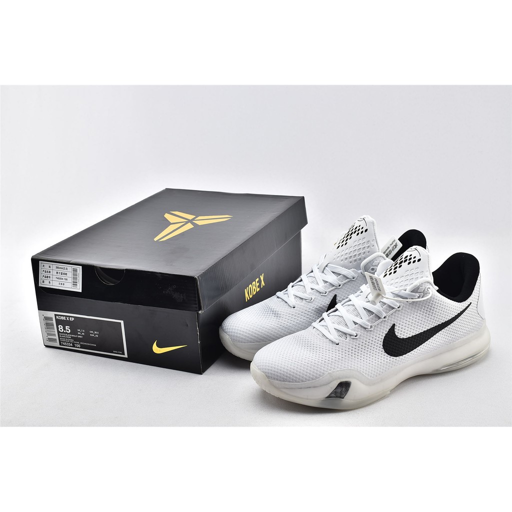 kobe 10 all white