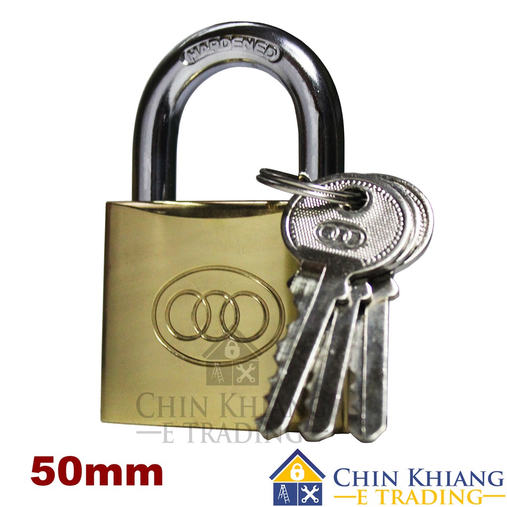 TriCircle No 265 Brass Padlock 50mm Shopee Malaysia