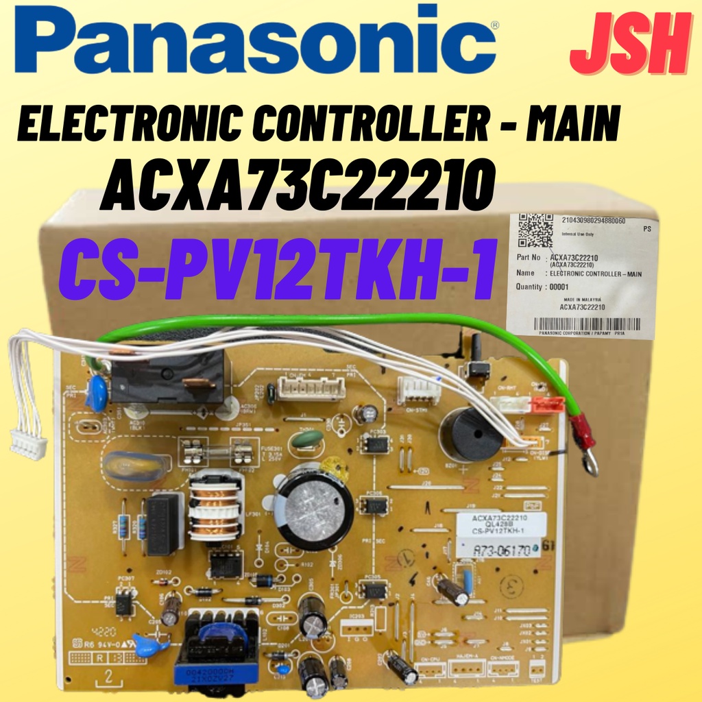 PANASONIC 1.5HP WALL TYPE INDOOR PC BOARDCSPV12TKH1**ACXA73C22210
