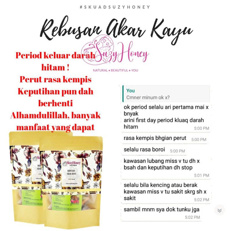 Period Kembali Lawas Tanpa Bergantung Pada Ubat Turun Darah Shopee Malaysia