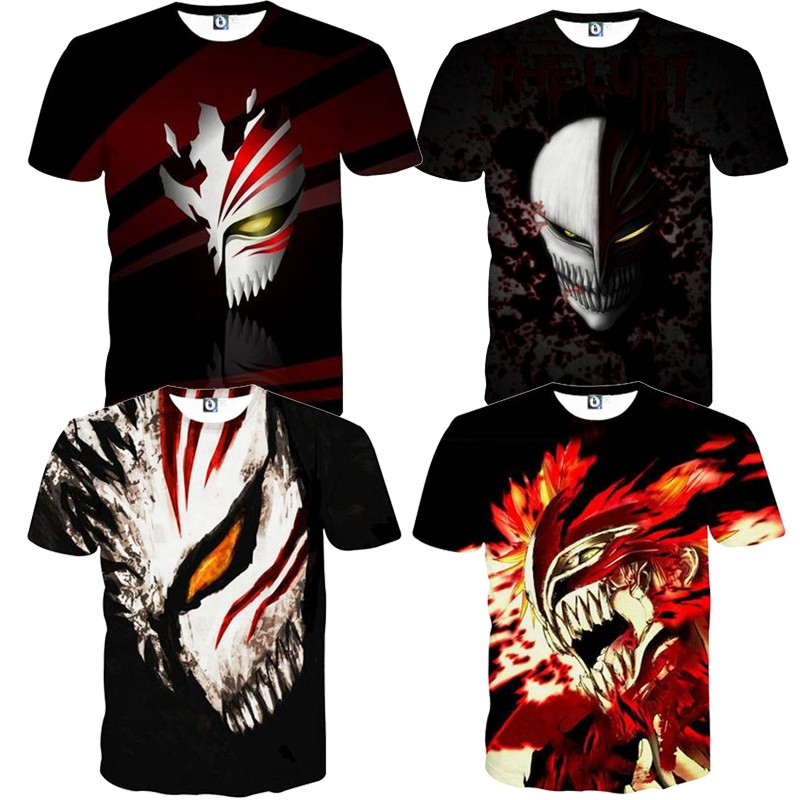 Anime Bleach T Shirt Men Cool Comics Shirts S 5xl Streetwear Mens Tee Shopee Malaysia Bleach characters bleach anime dodge charger battle witch magic cartoon shirt drawings. anime bleach t shirt men cool comics shirts s 5xl streetwear mens tee