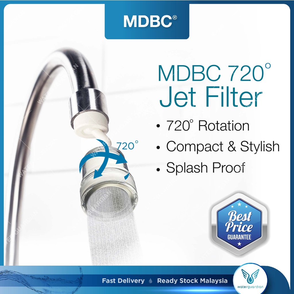 MDBC Kitchen Bathroom Faucet Tap Basin Powerful Compact Water Jet