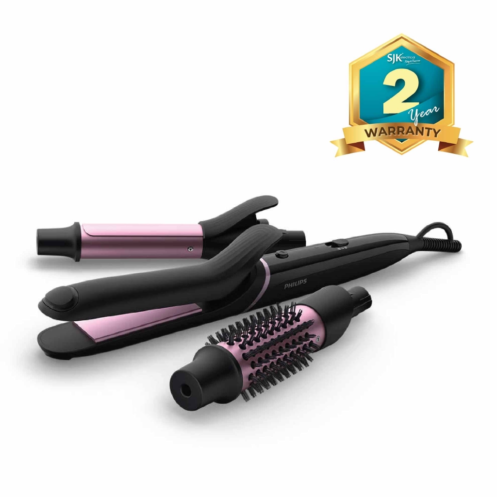 Philips Hair Straightener And Curler Bhh822 15 Accessories 25mm