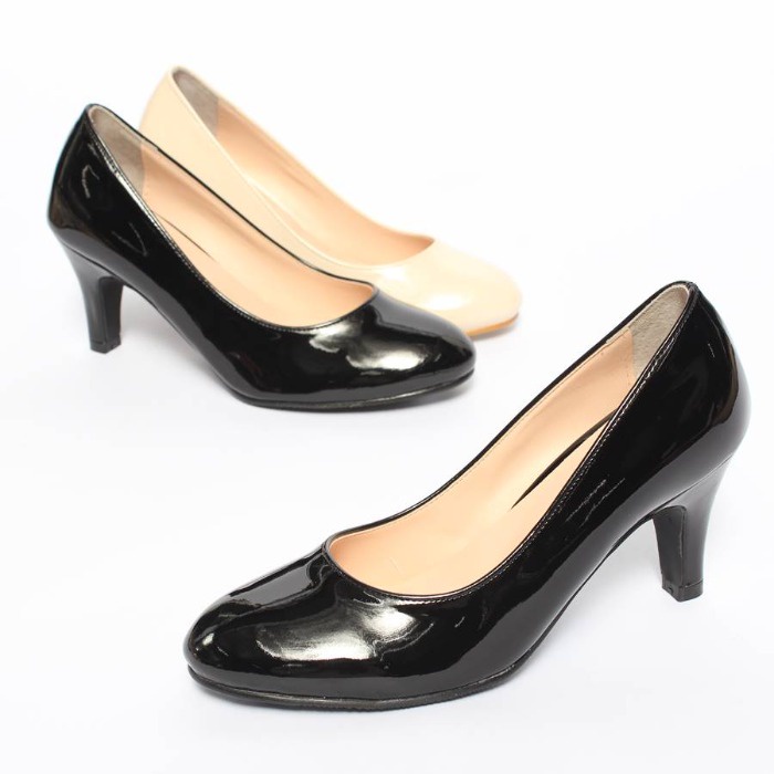 G105 7.0m Women's Petite Pumps Beige Black 215-220