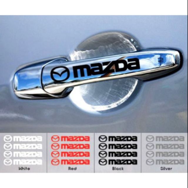 Car Truck Parts 4pcs Toyota Trd Car Door Handle Emblem Badge