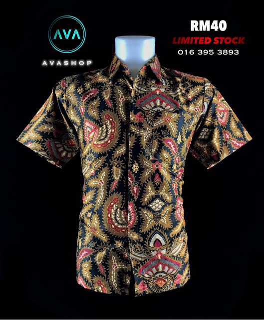 KEMEJA BATIK REGULAR FIT Ready Stock Shopee Malaysia KEMEJA BATIK REGULAR FIT Ready Stock Shopee Malaysia
