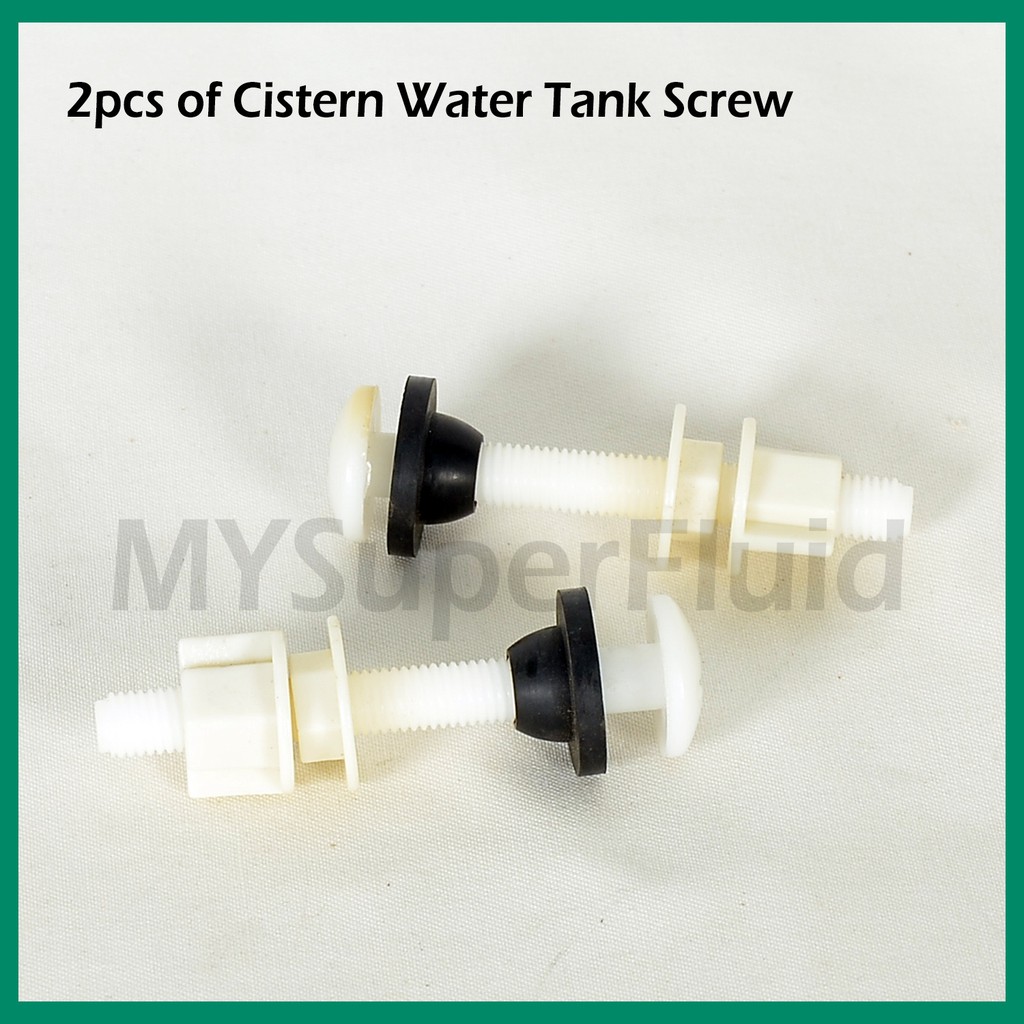 [2pcs] Toilet Cistern Water Tank Screw Set For Close Coupled WC