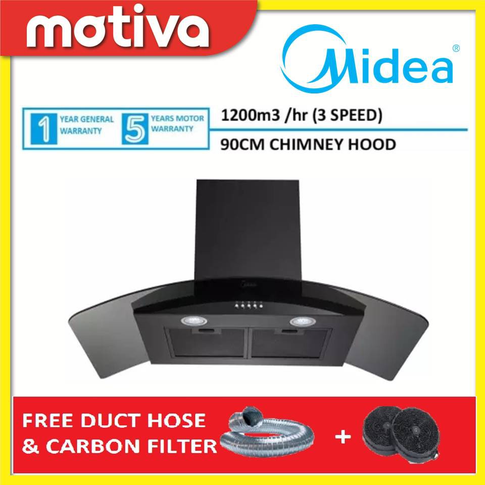 Midea MCH 90MV1 Cooker Hood With Charcoal Filter Shopee Malaysia   Bace7de4583360d45bacac752217db03