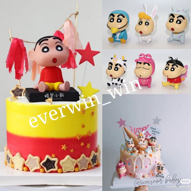 Crayon Shin-Chan Cake Topper Decorations | Shopee Malaysia