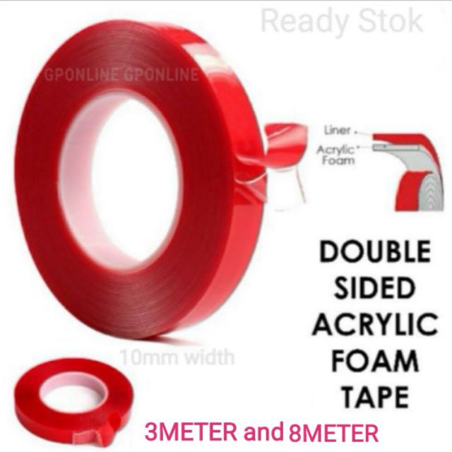 Double Sided Acrylic Foam Tape Transparent Transparent Double Side Ta